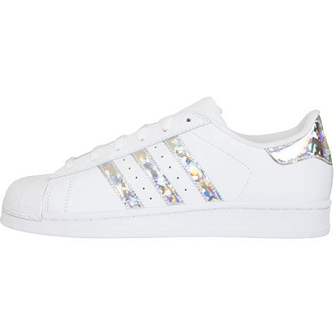 adidas superstar damen weiß silber 39|adidas Originals Women's Superstar Bold Sneaker .